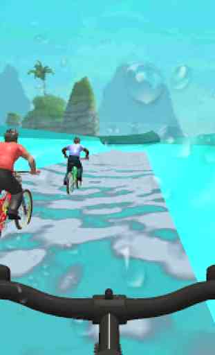 BMX Cycle Water Slider Stunt and Race 1