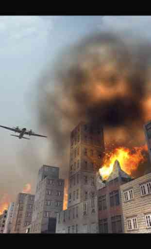 City Bomber Plane Attack Sim 2019 3