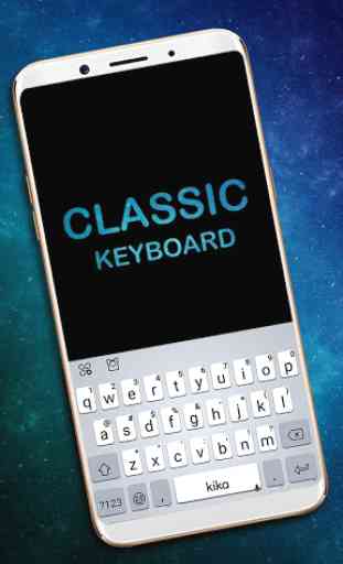 Classic Type Fast Tema de teclado 1