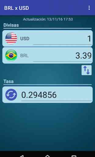 Conversor Dólar US Real Brasil 1