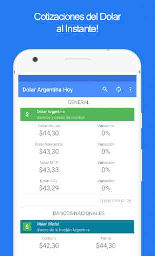 Dolar Argentina Hoy - Todos los Bancos y más 1