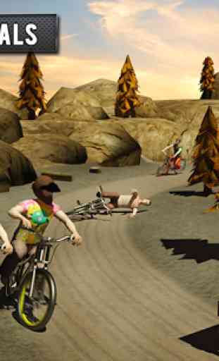 Fuera de carretera Bmx Bicicleta Carreras 3D 2