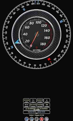 GPS Compass Speedometer Lite 3