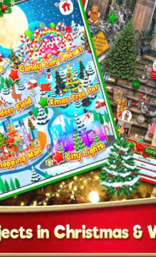 Hidden Object Christmas Celebration Holiday Puzzle 3