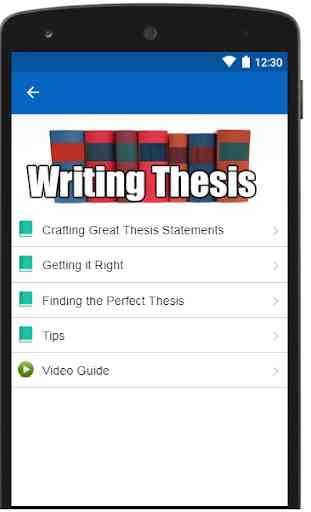 How to write a thesis statement 3