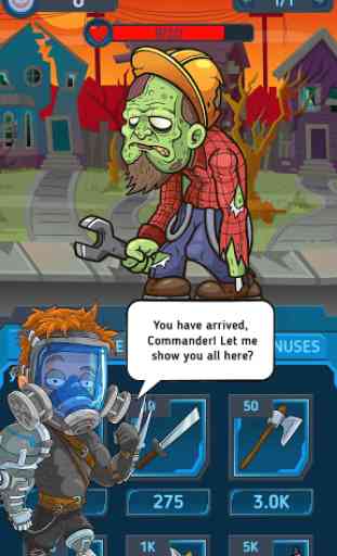Idle Zombie Clicker - Juego Tap Tycoon 1