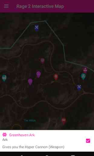 Interactive Map for Rage 2 4