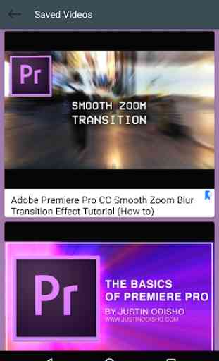 Learn Adobe Premiere Pro Video Lectures 4