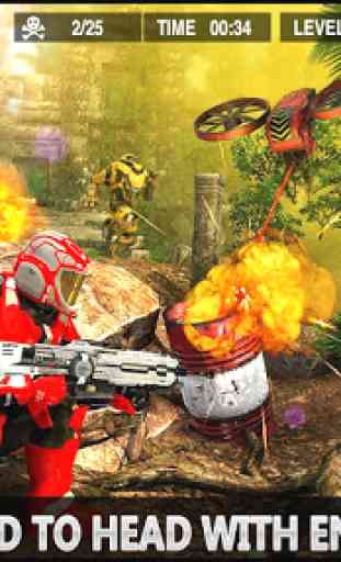 legado de guerra: guerreros robot reales 4