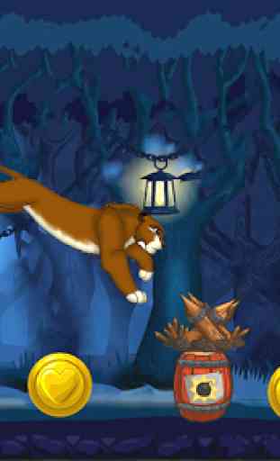león Reino correr selva Rey aventuras 3