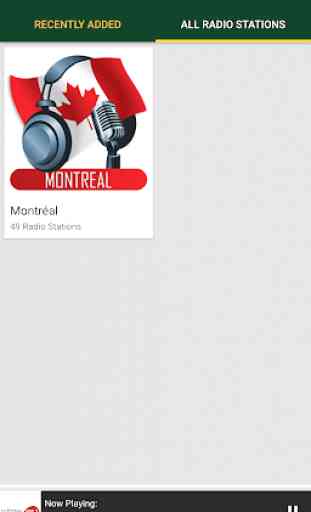 Montreal Radio Stations - Canada 4