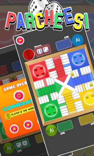 Parcheesi Best Board Game - Offline Multiplayer 2