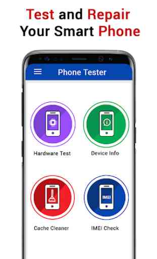 Phone tester – Test my mobile & Diagnose Android 4