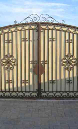 Puerta y cercas de diseño 4