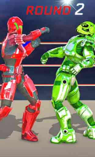 Robot ring battle: juegos de lucha de robots. 1