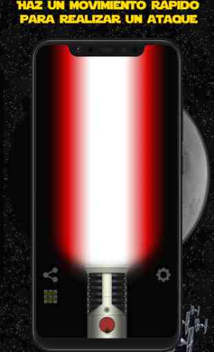Sable Láser - Simulador de arma galáctica 3
