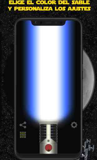 Sable Láser - Simulador de arma galáctica 4