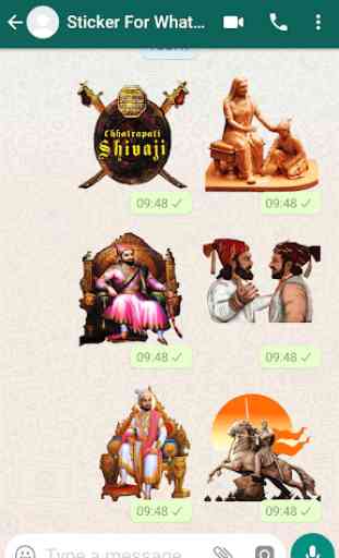 Shivaji Stickers For Whatsapp 4