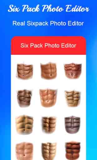 Six Pack Photo Editor 2019 4