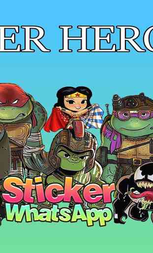 Super Hero Stickers for WAStickerApps 2