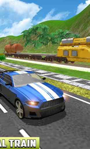 Tren Vs Coche: Speedy Race 2