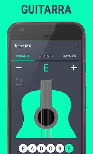 Tuner MX - Afinador Guitarra y Requinto Mexicano. 1