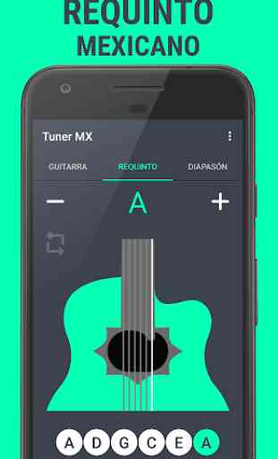 Tuner MX - Afinador Guitarra y Requinto Mexicano. 2