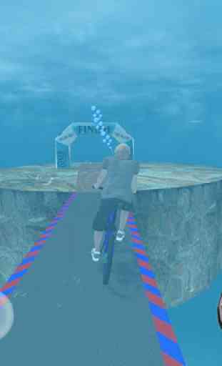 Underwater Bicycle Racing Tracks : BMX Games USA 1