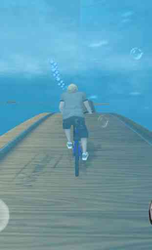 Underwater Bicycle Racing Tracks : BMX Games USA 2