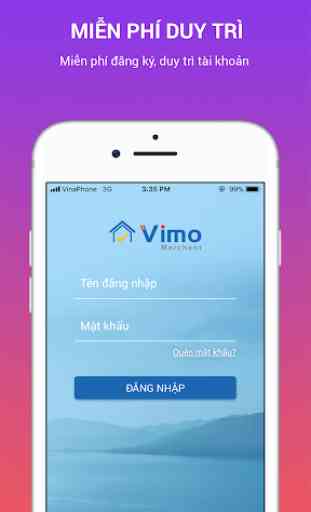 VIMO Merchant thanh toán mã QR 3