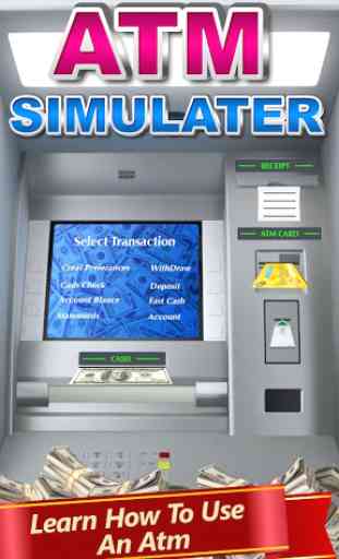 Virtual ATM Machine Simulator: juegos de aprendiza 1