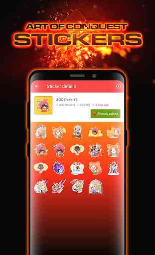 AOC Stickers Collection for WhatsApp WAStickerApps 2