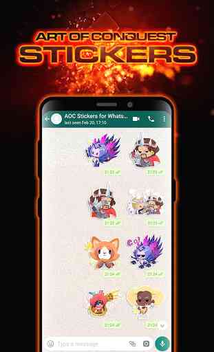 AOC Stickers Collection for WhatsApp WAStickerApps 3