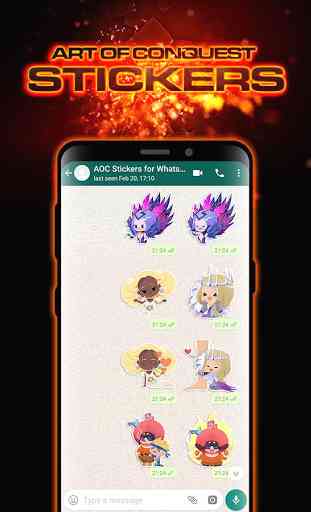 AOC Stickers Collection for WhatsApp WAStickerApps 4
