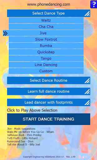 Ballroom Dancing Lessons Step Reminder + Fun Game 1