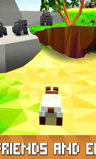 Blocky Panda Simulator - ¡sea un oso de bambú! 2