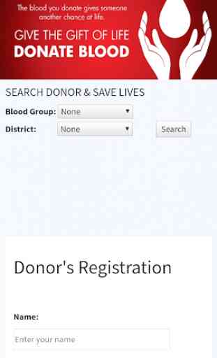 Blood Donor App 2