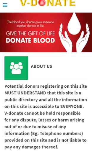 Blood Donor App 3