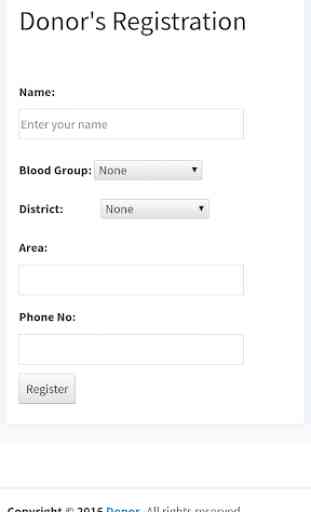 Blood Donor App 4