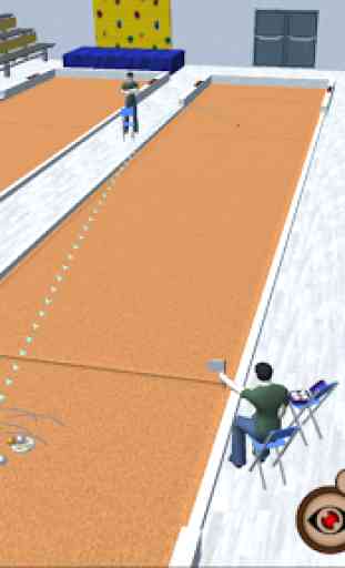 Bocce Ball 3D: Simulador Híbrido Bolos & Curling 3