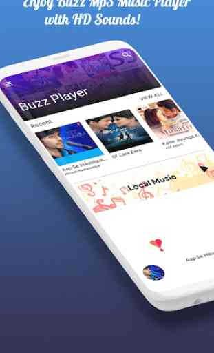 Buzz Music Player : Discover & Listen To Music 1