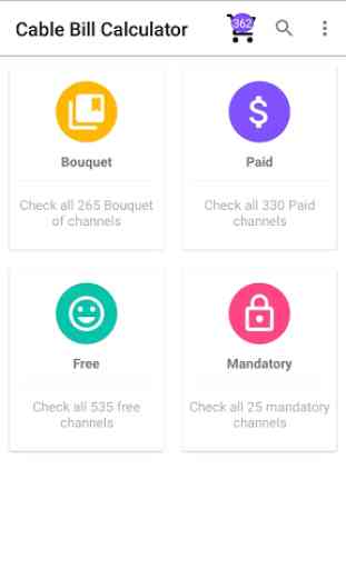 Cable/DTH Bill Calculator 2019 as TRAI New Rule 1