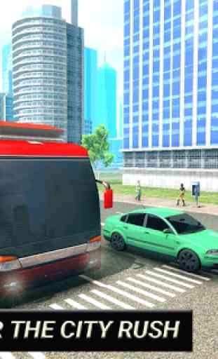 City Coach Bus Driving Simulator 2019: Bus moderno 1