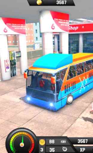 City Coach Bus Driving Simulator 2019: Bus moderno 3