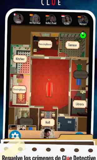 Clue Detective Game - Quien es el culpable asesino 1