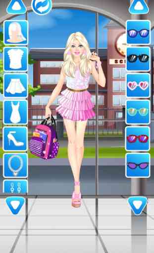 College Student Dress Up Game for girls 2