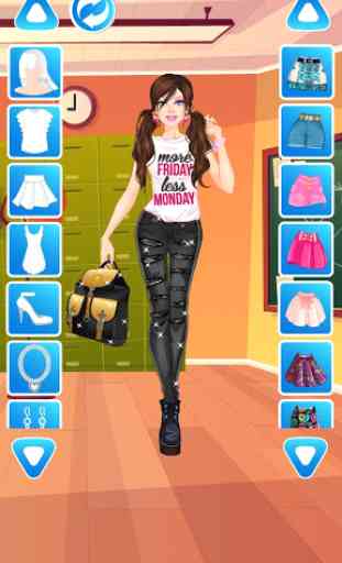 College Student Dress Up Game for girls 3