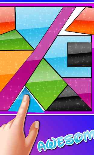 Curved King Tangram : Shape Puzzle Master Game 2