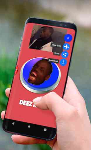 Deez Nuts Funny Button 1