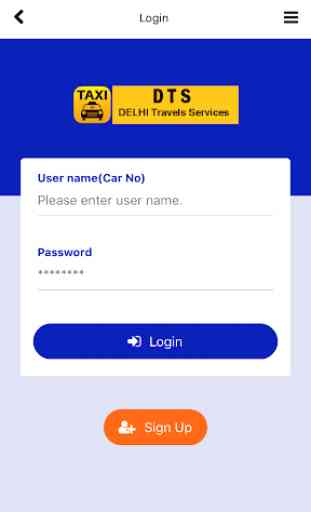 DELHI Travel Service(Driver Corporate App)-DTS Cab 1